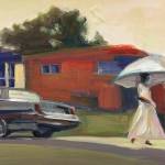 Rainy in Sunnyside by John Bunkley is one of the works on display at the city of Kent&rsquo;s Summer Art Exhibit.