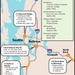State to close lanes this weekend along I-5 in Kent