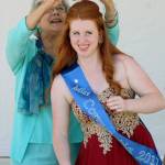 Kent Mayor Suzette Cooke crowns Tara Hoefig as Miss Cornucopia 2017 on Friday at Town Square Plaza. Steve Hunter/Kent Reporter