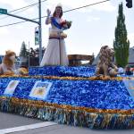 Miss Cornucopia Tara Hoefig waves to the crowd during the grand parade. RACHEL CIAMPI, Reporter