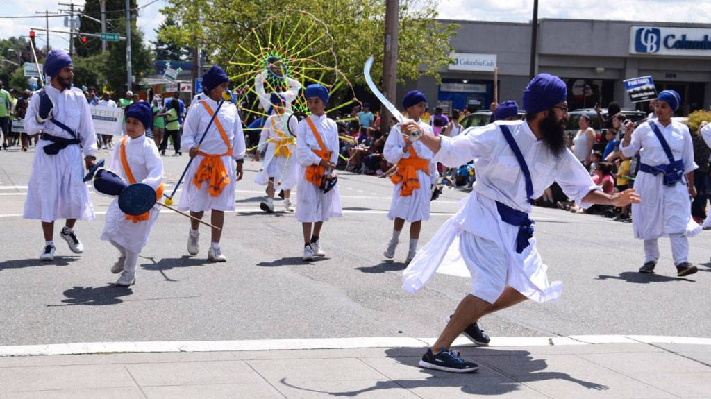 The Khalsa Gurmat Center group performs. RACHEL CIAMPI, Reporter