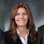 From, left, Sen. Joe Fain, R-Auburn, and Reps. Tina Orwall, D-Des Moines and Eric Pettigrew, D-Seattle. FILE PHOTOS