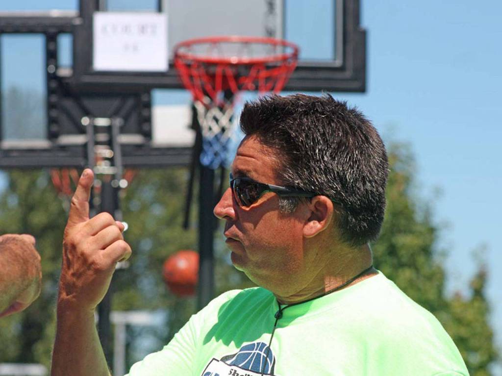 Tournament director Steve Turcotte runs the show. MARK KLAAS, Kent Reporter