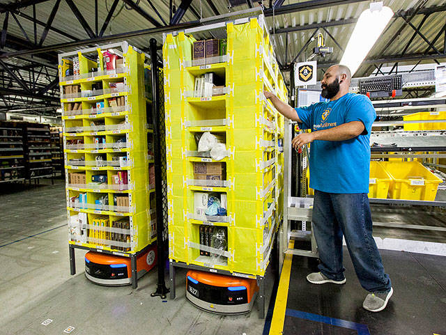 Amazon to hire 50,000 for warehouse jobs across U.S., including Kent