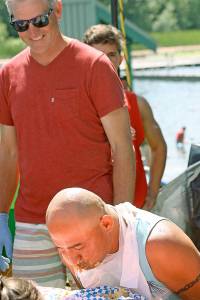 Easy as pie: contestants crowned at Fourth of July eating contest