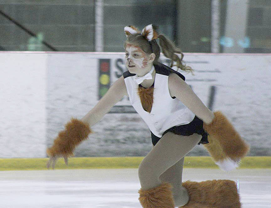 Elena Briscoe moves to &ldquo;What Does the Fox Say&rdquo; during the Summer Showcase. MARK KLAAS, Kent Reporter