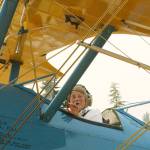 Betty Dybbro gets ready to take off in a Stearman, a biplane used as a military trainer aircraft. KEVIN HANSON, Enumclaw Courier-Herald