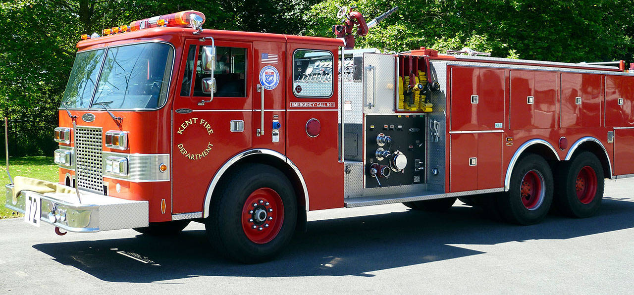 I-5 brush fire in Kent threatened homes | Update