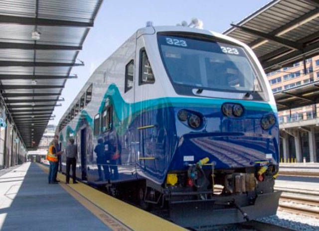 Additional south line Sounder train trips start Sept. 25