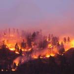 Smoke from wildfires fills Kent skies