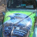 Hawk-themed cars line the street at last year&rsquo;s car show. REPORTER FILE PHOTO