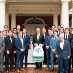 Gov. Inslee honors Thunderbirds in Olympia for winning WHL title
