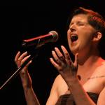 Crystal Martinez sing &ldquo;Burnr&rdquo; during the adult division finals. MARK KLAAS, Kent Reporter