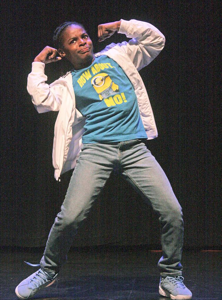 Dre&rsquo;moni Watts, a 12-year-old sixth-grader at Panther Lake Elementary, took the youth cateogry competition with his quick-stepping dance. COURTESY PHOTO, Width Photography