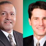 Jim Berrios, left, and Dennis Higgins. FILE PHOTOS