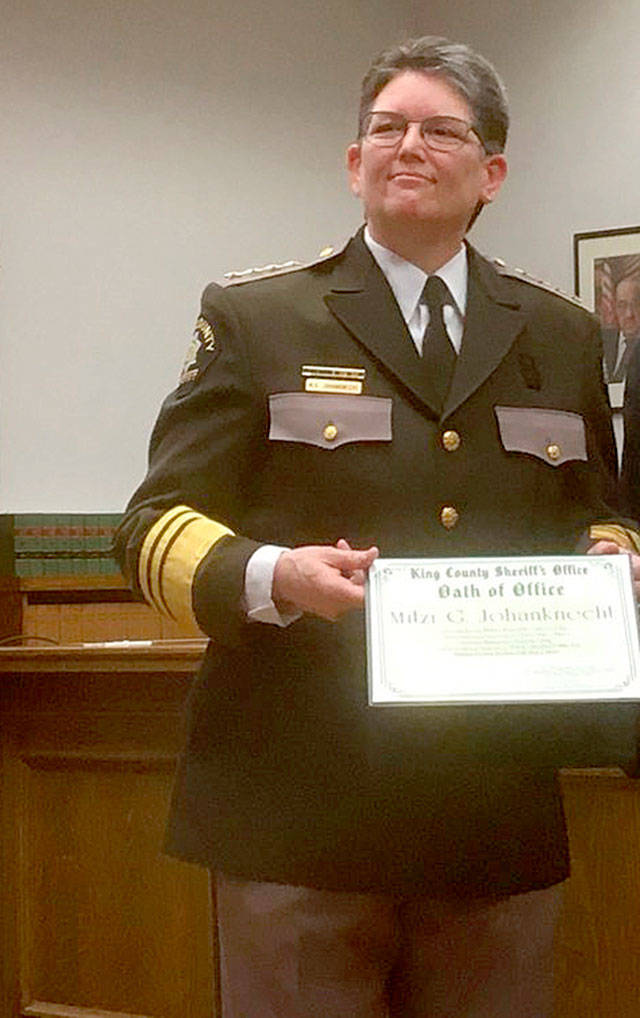 Sheriff Mitzi Johanknecht. COURTESY PHOTO, King County Sheriffs Office