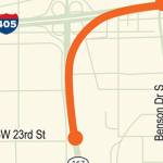 SR 167 lane, ramp closures near I-405 interchange in Renton this holiday weekend