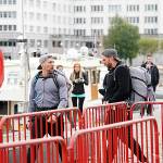 Trevor Wadleigh of Kent, right, and Chris Marchant, compete in The Amazing Race. COURTESY PHOTO, John Paul Filo/CBS ©2017 CBS Broadcasting, Inc. All Rights Reserved