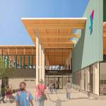A rendering of the planned YMCA on Kents East Hill. COURTESY GRAPHIC, City of Kent