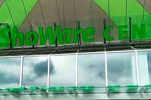 Reflective sign returns to Kent’s accesso ShoWare Center