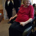 Dee Moschel, who turned 90 on Jan. 23, is a lifetime honorary member of the Kent Downtown Partnership. COURTESY PHOTO, KDP