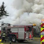 Two people displaced in Kent house fire