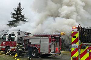 Two people displaced in Kent house fire