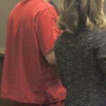 A judge did not allow photographs of the face of Michael Reynolds at his court appearance. STEVE HUNTER, Kent Reporter