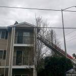 Firefighters put out a fire Tuesday at the Scenic Vista Senior Apartments on the East Hill. COURTESY PHOTO, Puget Sound Fire