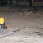 Workers help clear out the inside of the former Panther Lake Albertsons store to make room for a 24 Hour Fitness Club. STEVE HUNTER, Kent Reporter