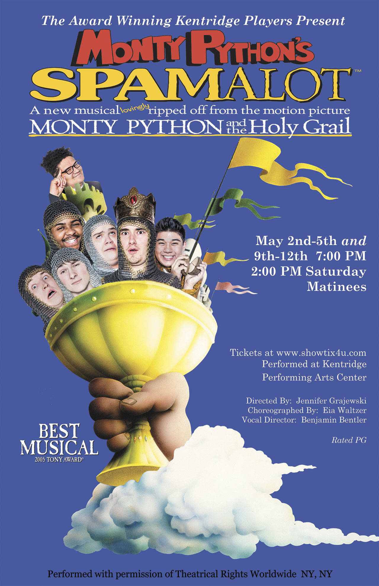 Kentridge Players to present ‘Spamalot’