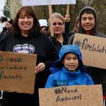 Kent teachers protest layoffs, leadership