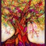 Erica Petos, Cathedral Tree, a colored pencil drawing. COURTESY GRAPHIC, city of Kent