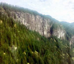 The Index Town Wall, a popular climbing site. (Snohomish County Sheriffs Office)