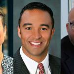 From left: Lisa Avery, Justin Guillory and John Mosby. COURTESY PHOTOS