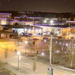 More than 50 buildings in downtown Kent feature roofline lights. COURTESY PHOTO, Kent Downtown Partnership