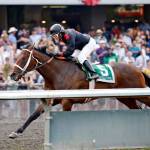 Elliott Bay and Jennifer Whitaker won two stakes in 2017. COURTESY TRACK PHOTO