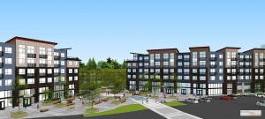 Work starts on Kent’s Marquee on Meeker mixed-use project