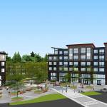 A rendering of the Marquee on Meeker mixed-use project to be built on West Meeker Street across from the 18-hole Riverbend golf course. COURTESY GRAPHIC