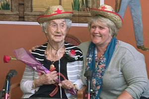 Hazel turns 104
