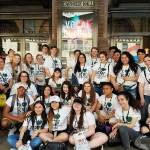 Photo of Kentwood students in front of Carnegie Hall. Submitted photo.