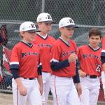 The Kent All-Stars walk dejectedly off the field after falling 2-1 to Auburn for the District 10 Majors title on Saturday. RACHEL CIAMPI, Auburn Reporter