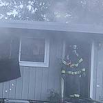 Fire wrecks Kent apartment complex unit