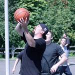 Shawn Keifer of Team TRS goes up for a shot against the Titans in adult men division 2 play. MARK KLAAS, Kent Reporter