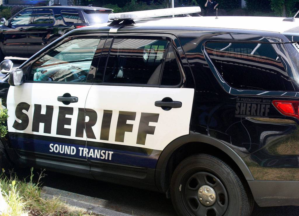 Sound Transit contracts with the King County Sheriffs Office, whose deputies use the above type of SUV. STEVE HUNTER, Kent Reporter