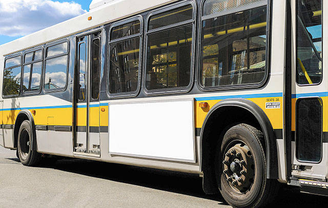 Catch shuttle bus to Officer Moreno’s service