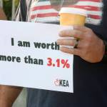 Sign of negotiation time. MARK KLAAS, Kent Reporter