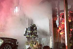 Kent house fire displaces four