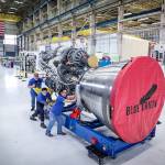Blue Origins BE-4 engine. COURTESY PHOTO, Blue Origin