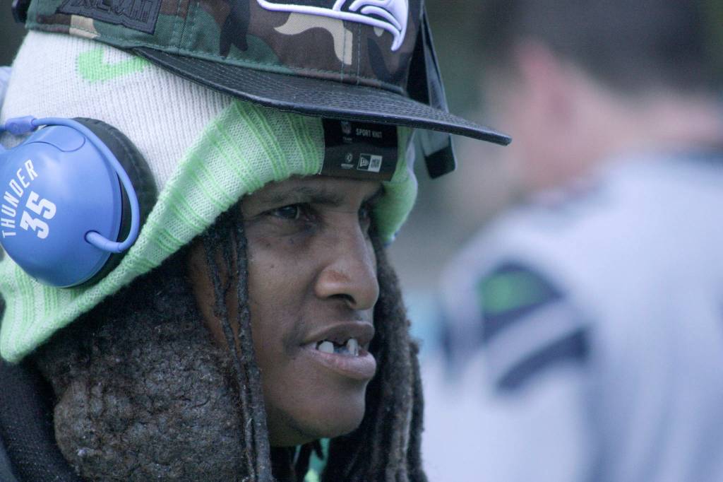 Super fan Charlotte Smith watches the street dance. MARK KLAAS, Kent Reporter